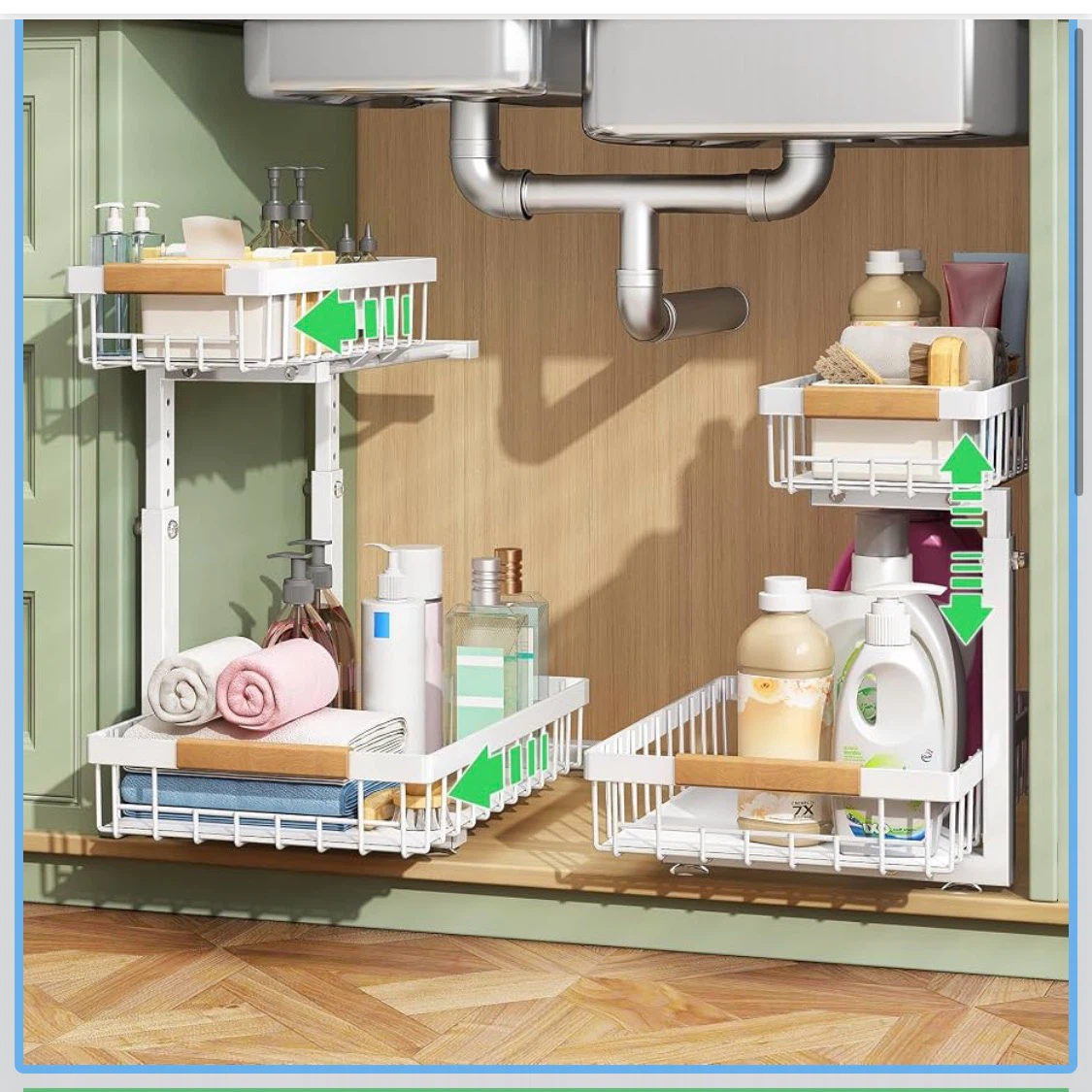 2-Tier Under Sink Organizer