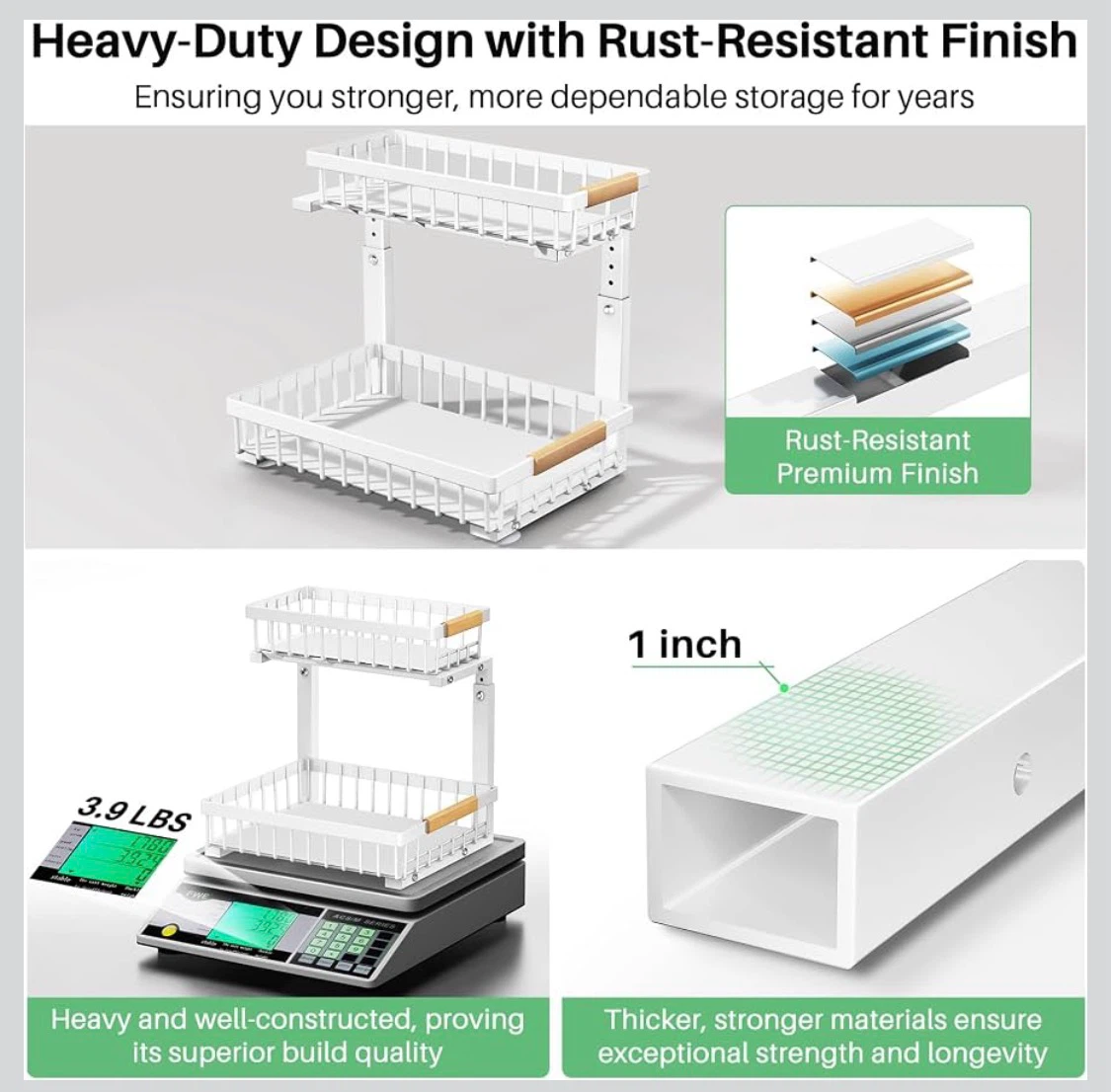 2-Tier Under Sink Organizer - photo 5