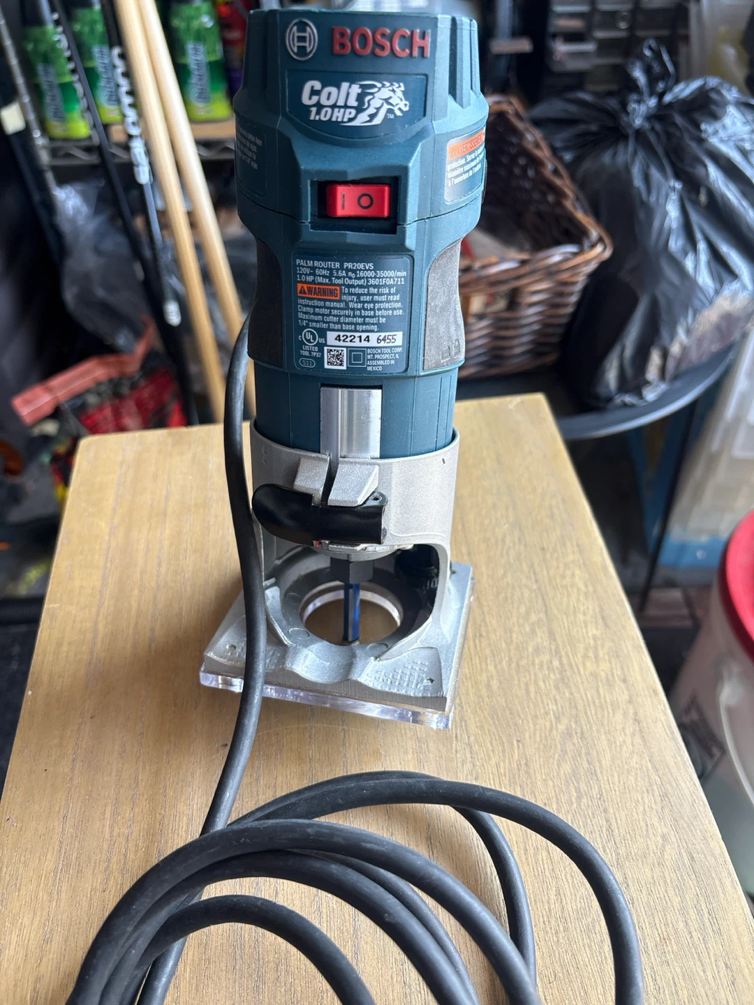 Bosch Colt 1.0 HP Palm Router