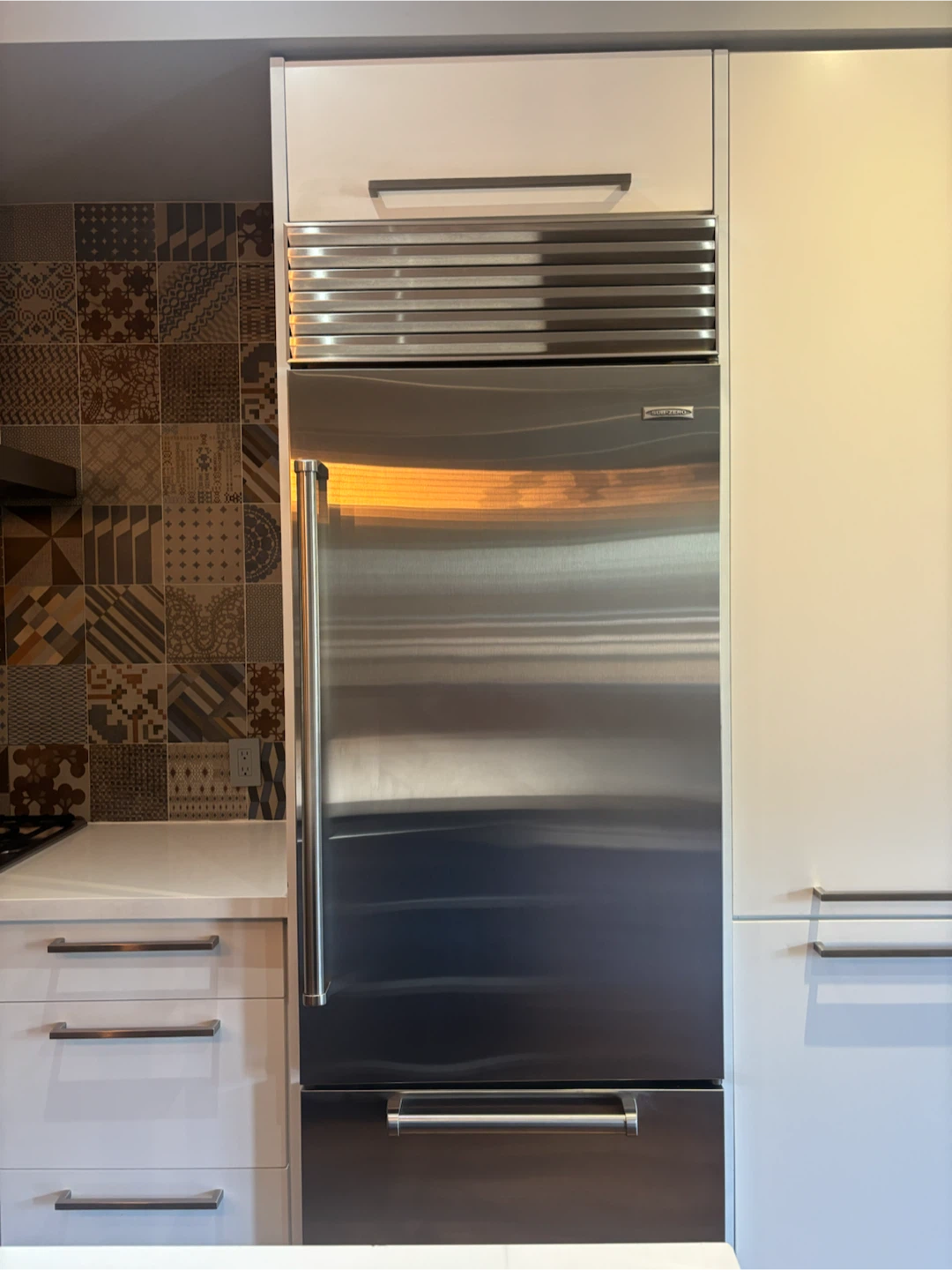 Sub-Zero Stainless Steel Refrigerator