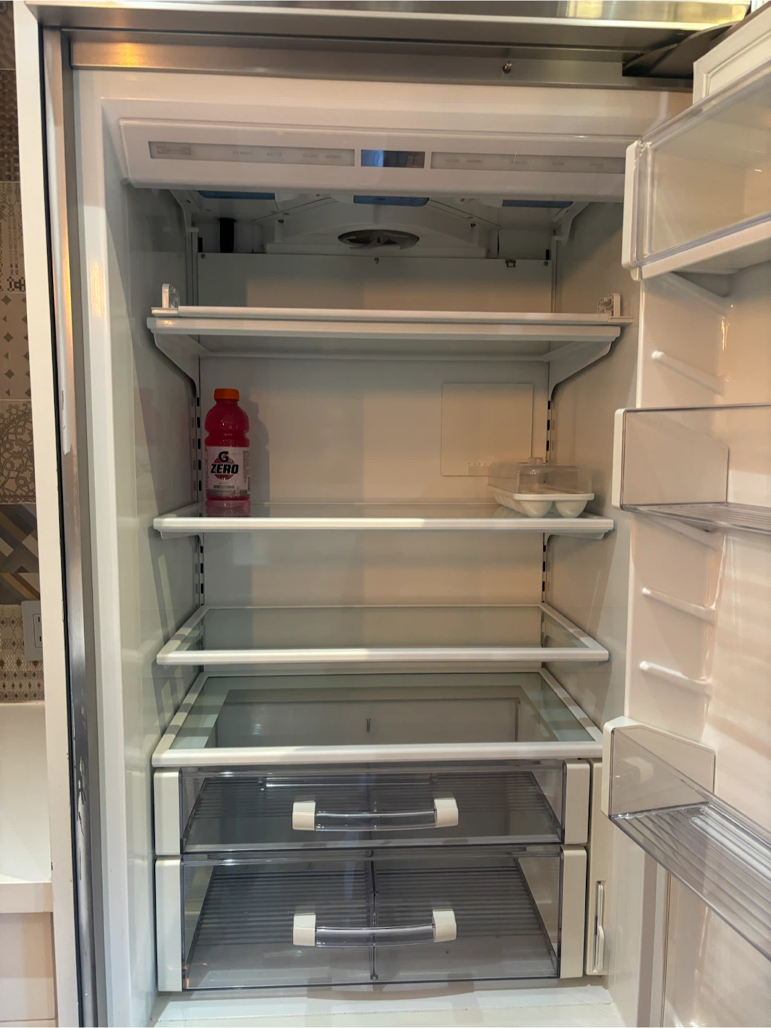 Sub-Zero Stainless Steel Refrigerator - photo 2