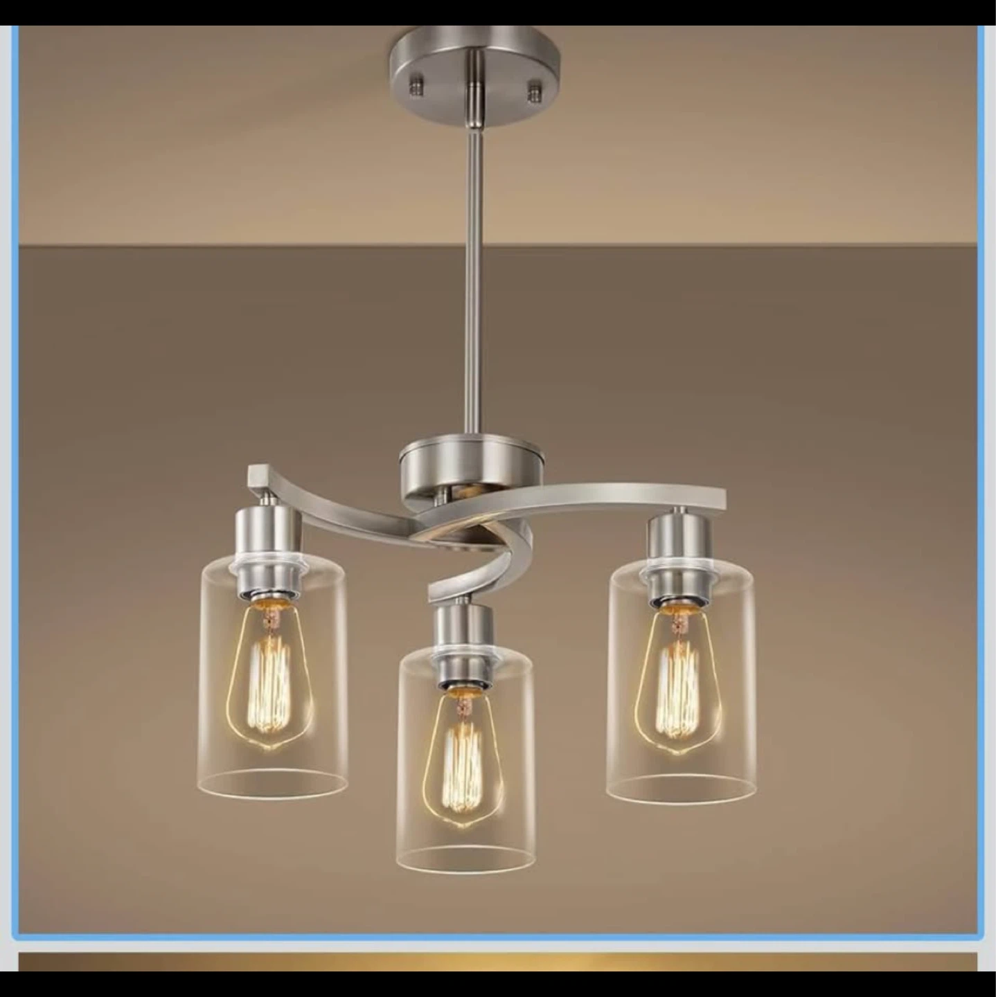 Modern light fixture - Bedroom/ Living room light