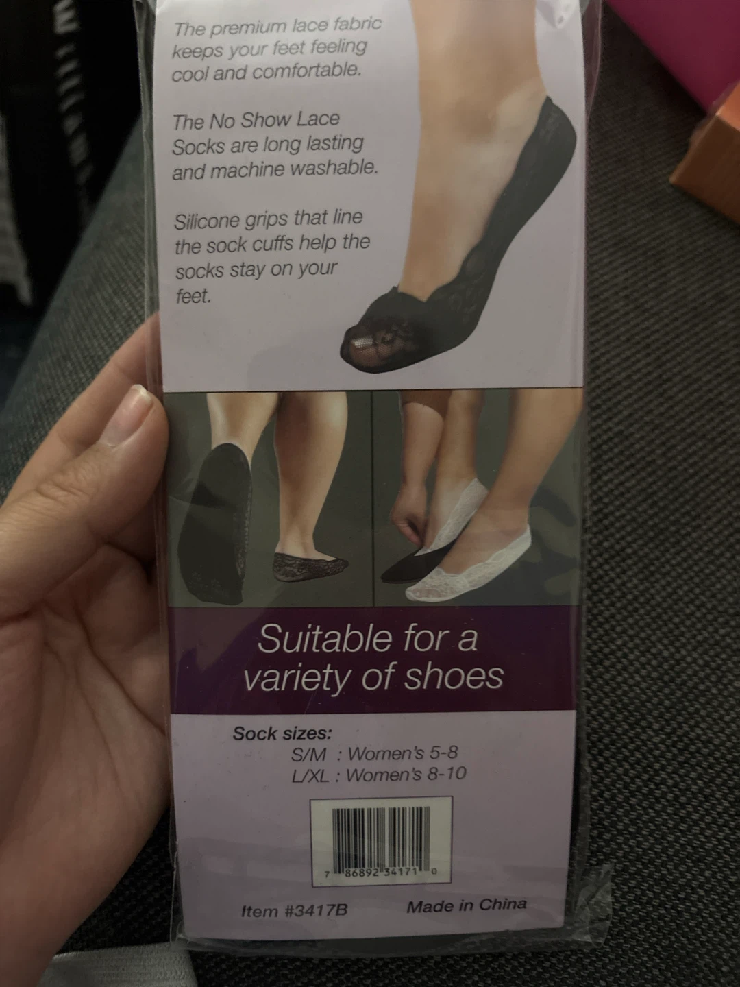 No Show Lace Socks - photo 2