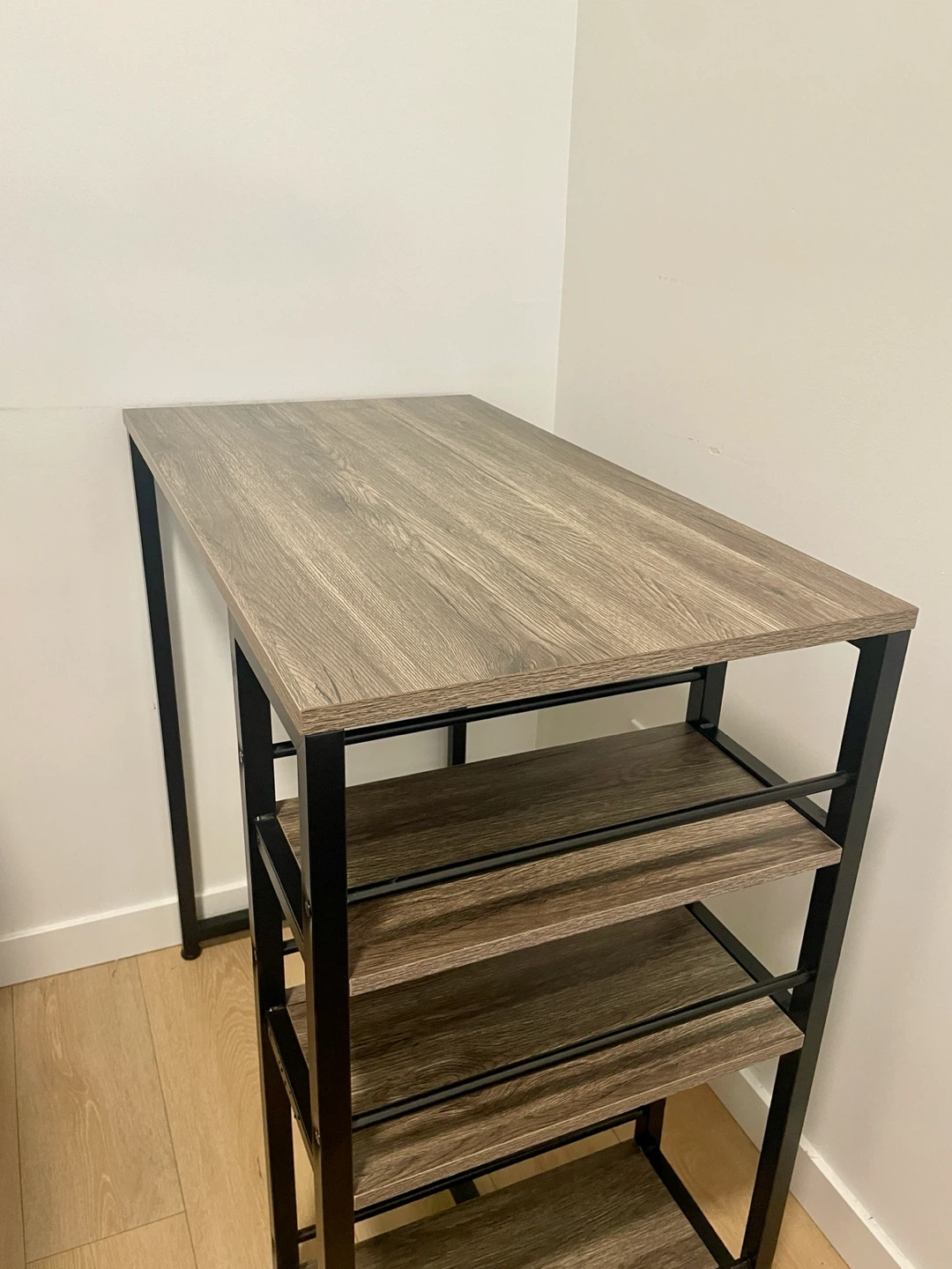 Gizoon Dining Table Set for 2 with Storage Shelves