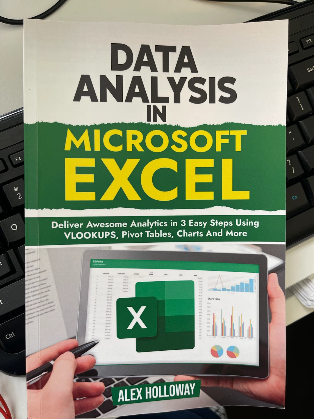 Data Analysis in Microsoft Excel Book by Alex Holloway