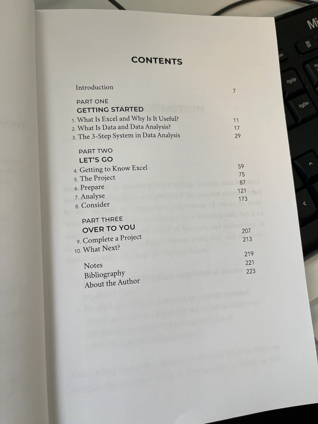 Data Analysis in Microsoft Excel Book by Alex Holloway - photo 2