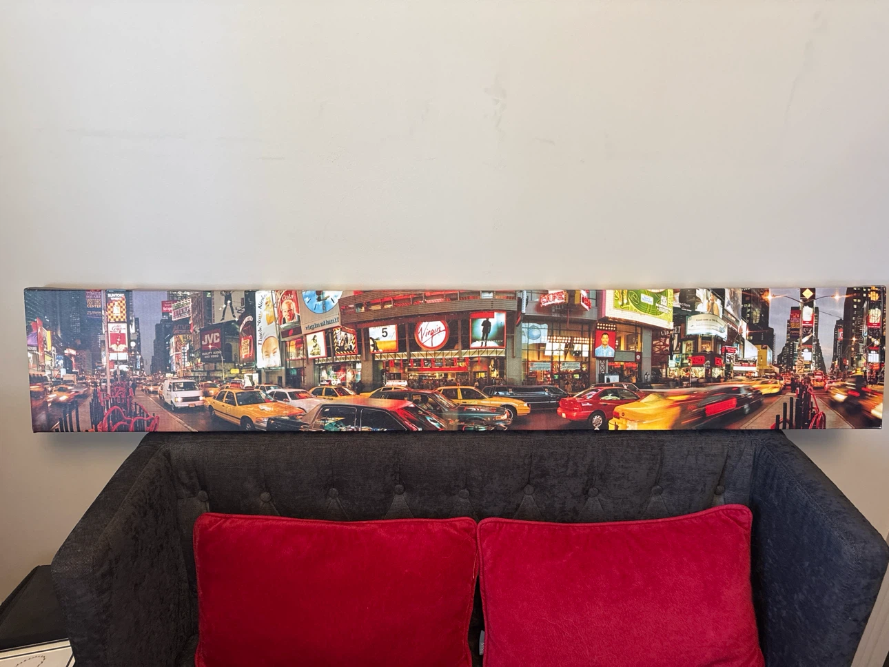 Panoramic New York City Streetscape Wall Art - photo 3