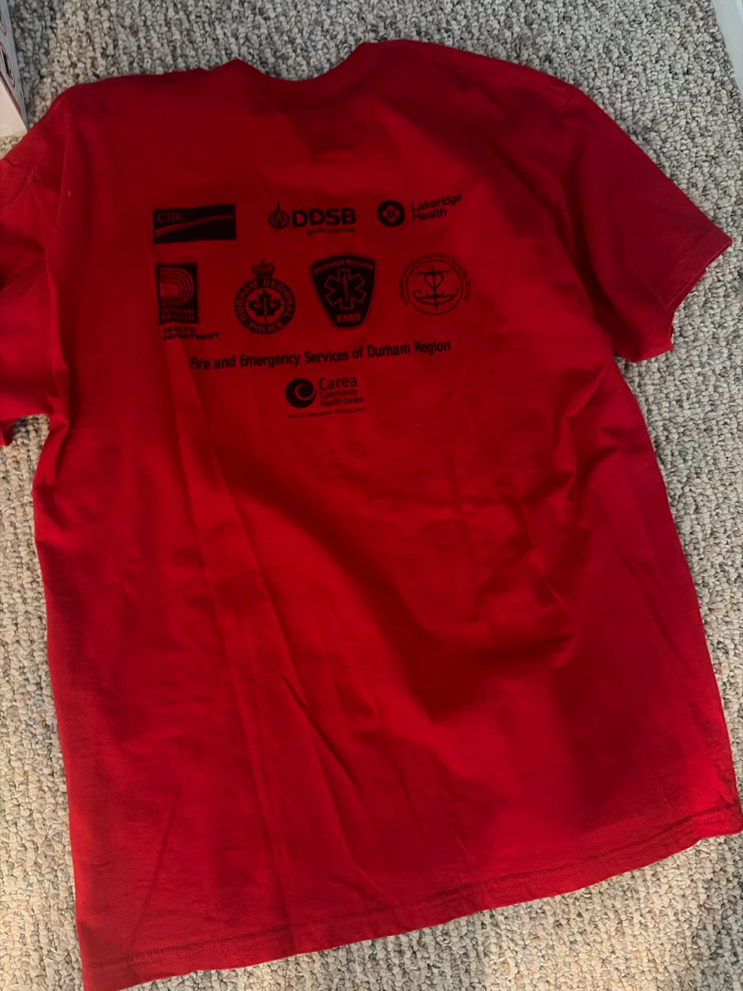 M&O Gold Red T-Shirt - Size L - photo 2
