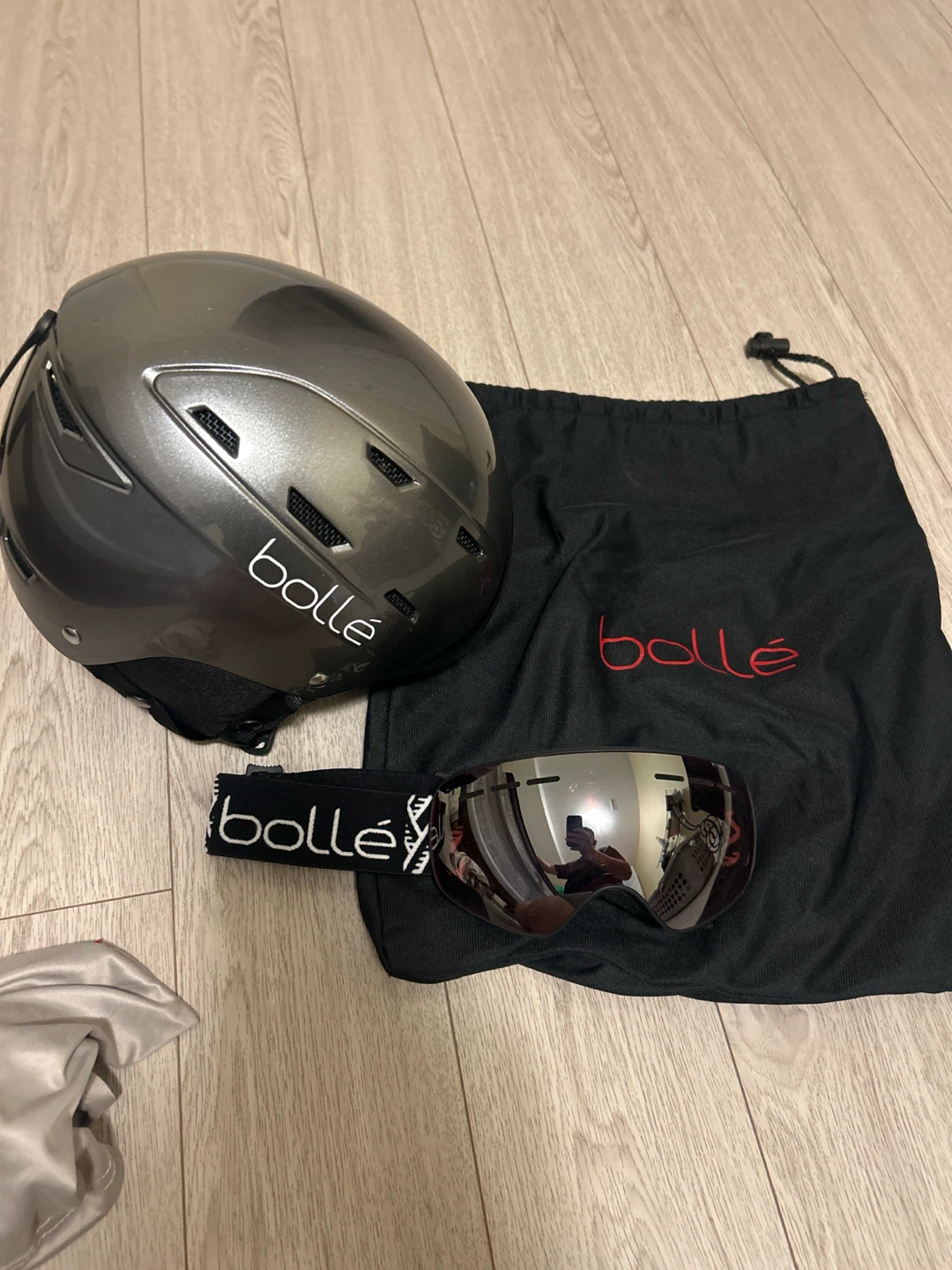 Bolle Ski Helmet and Goggles Set with Bag
