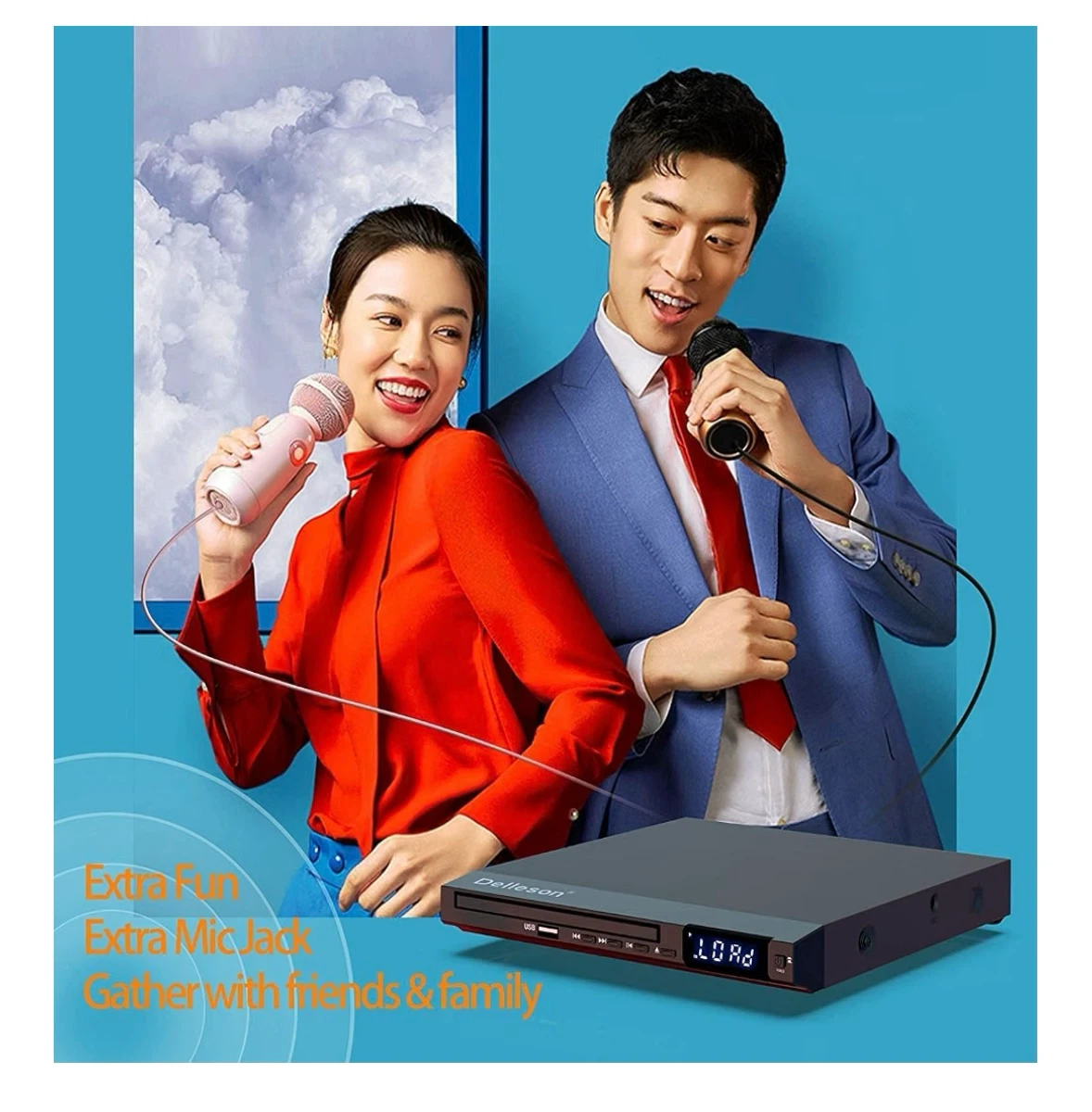 Delleson All Region Free DVD Player with USB Input - photo 4