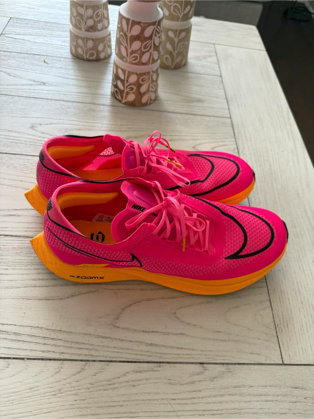 Nike ZoomX Pink Running Shoes - photo 2