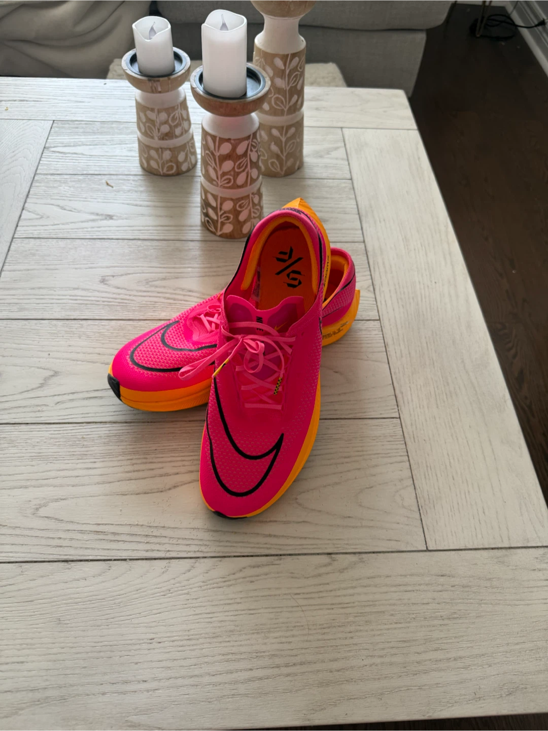 Nike ZoomX Pink Running Shoes - photo 5