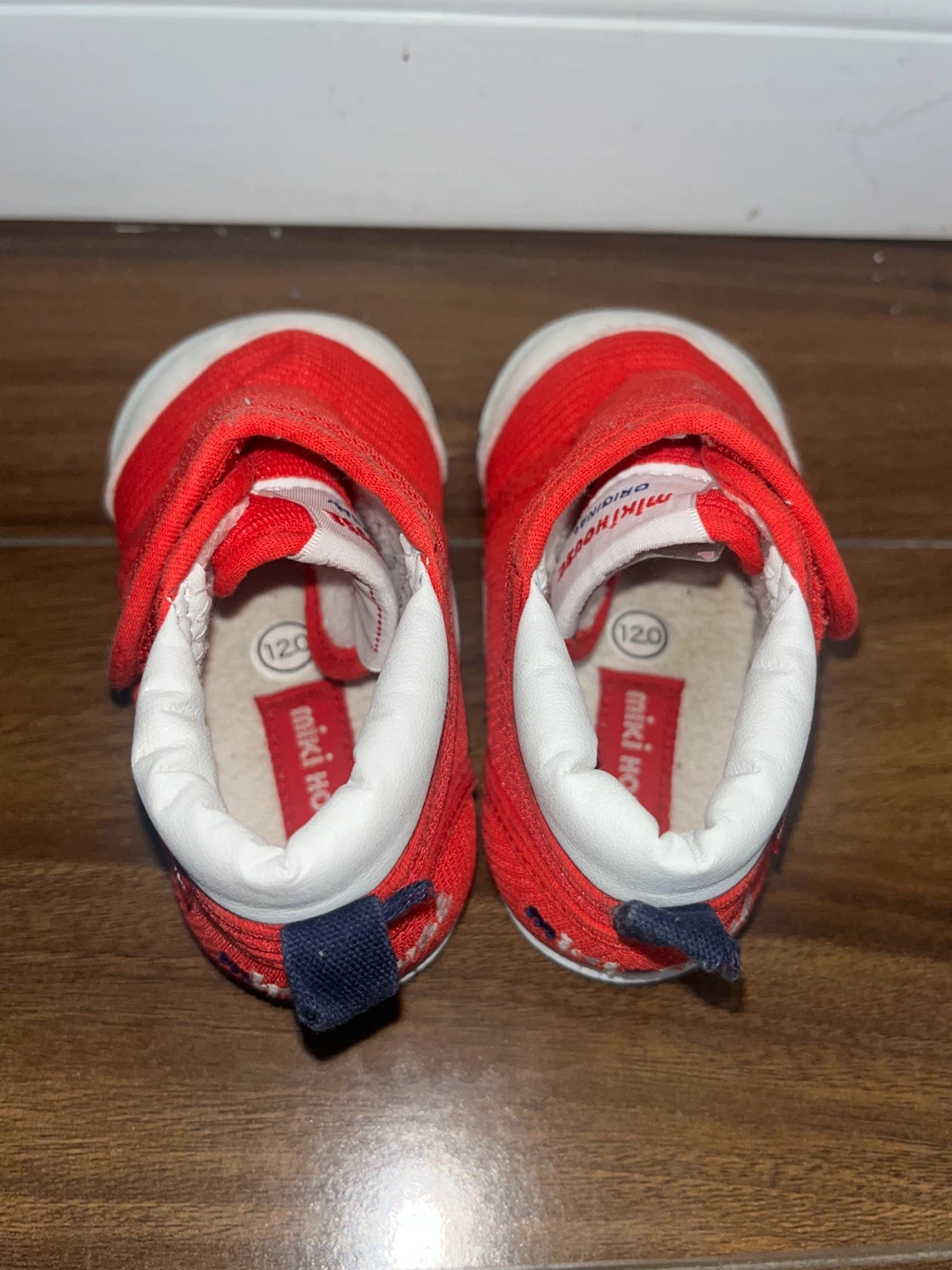 Miki House Red Baby Shoes Size 120 - photo 3