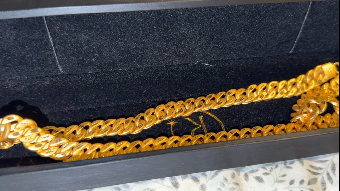 1 Gram Gold Chain 24K