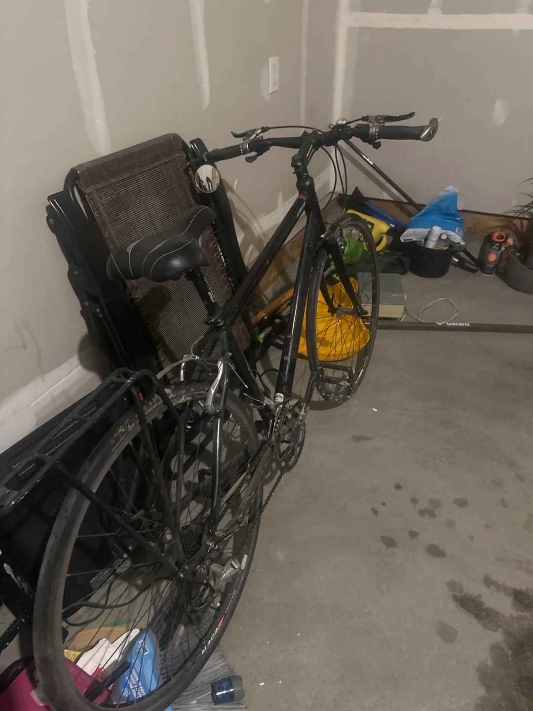 Black Road Bike