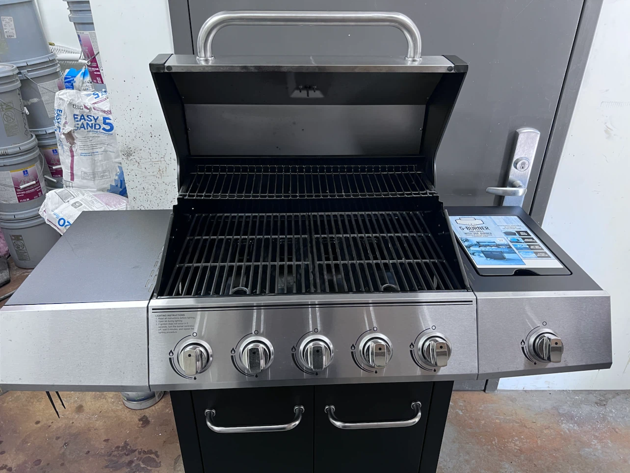 Expert Grill 5-Burner Gas Grill with Side Burner - photo 2