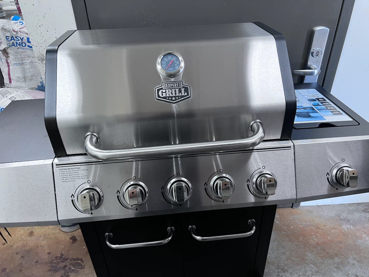 Expert Grill 5-Burner Gas Grill with Side Burner - photo 3