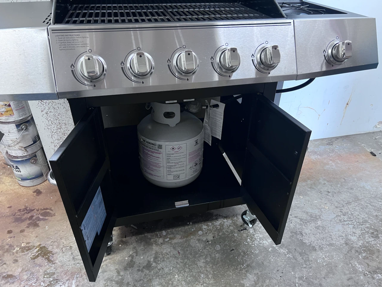 Expert Grill 5-Burner Gas Grill with Side Burner - photo 5