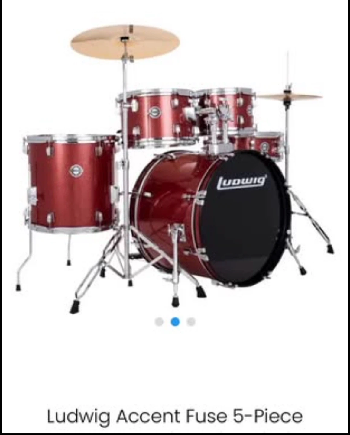 Ludwig Accent Fuse 5-Piece Drum Set