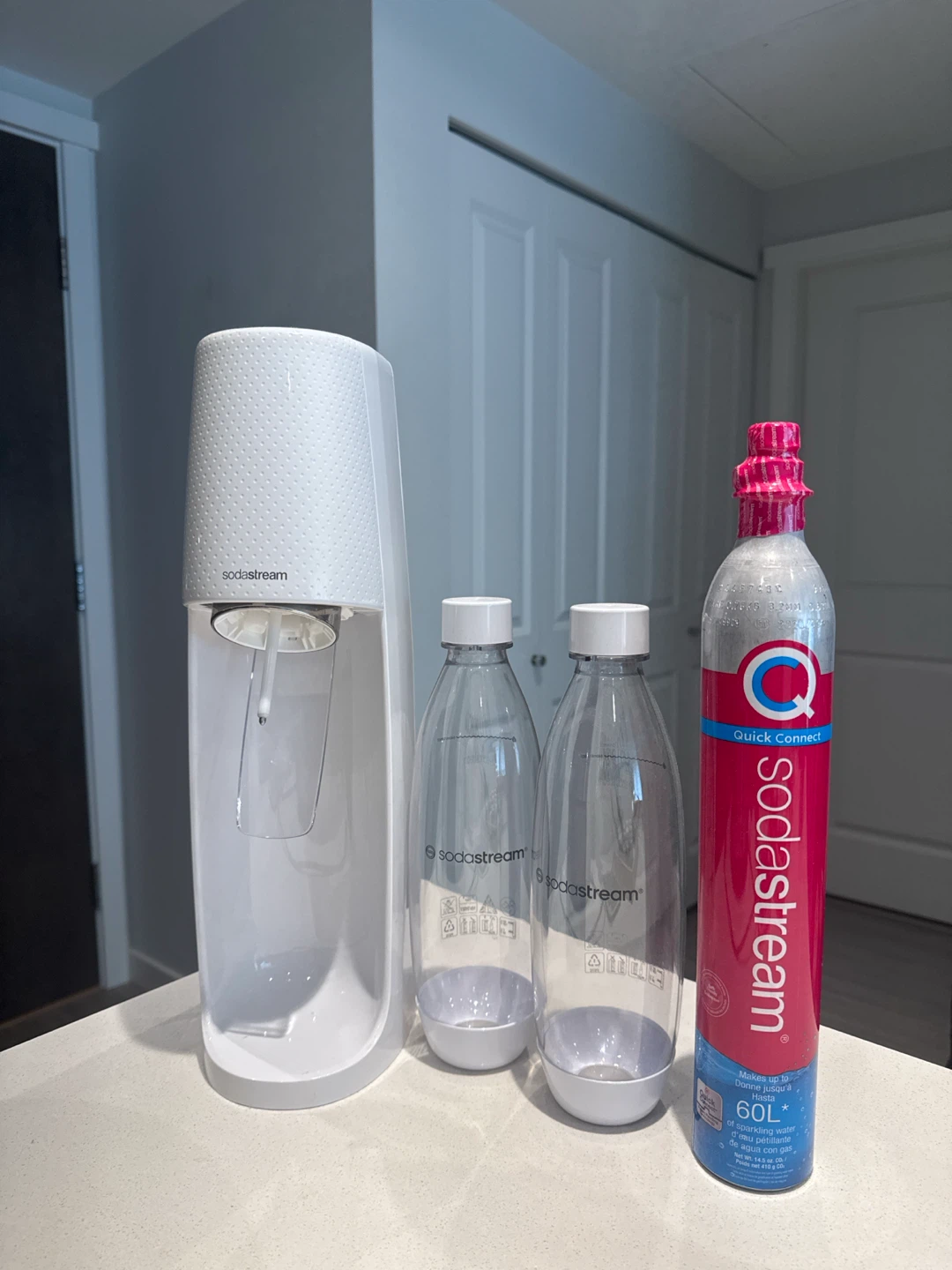 SodaStream Sparkling Water Maker with CO2 Cylinder