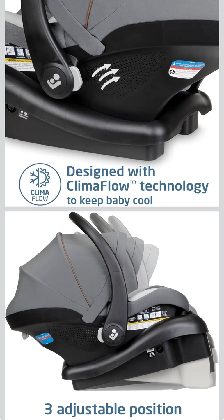 Maxi-Cosi Infant Car Seat with Stay-in-Car Base - photo 5