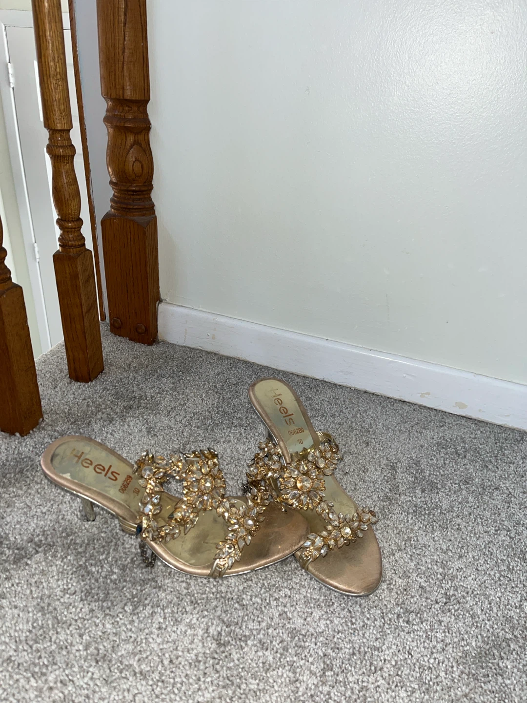 Size 9 and 91/2 size party sandals