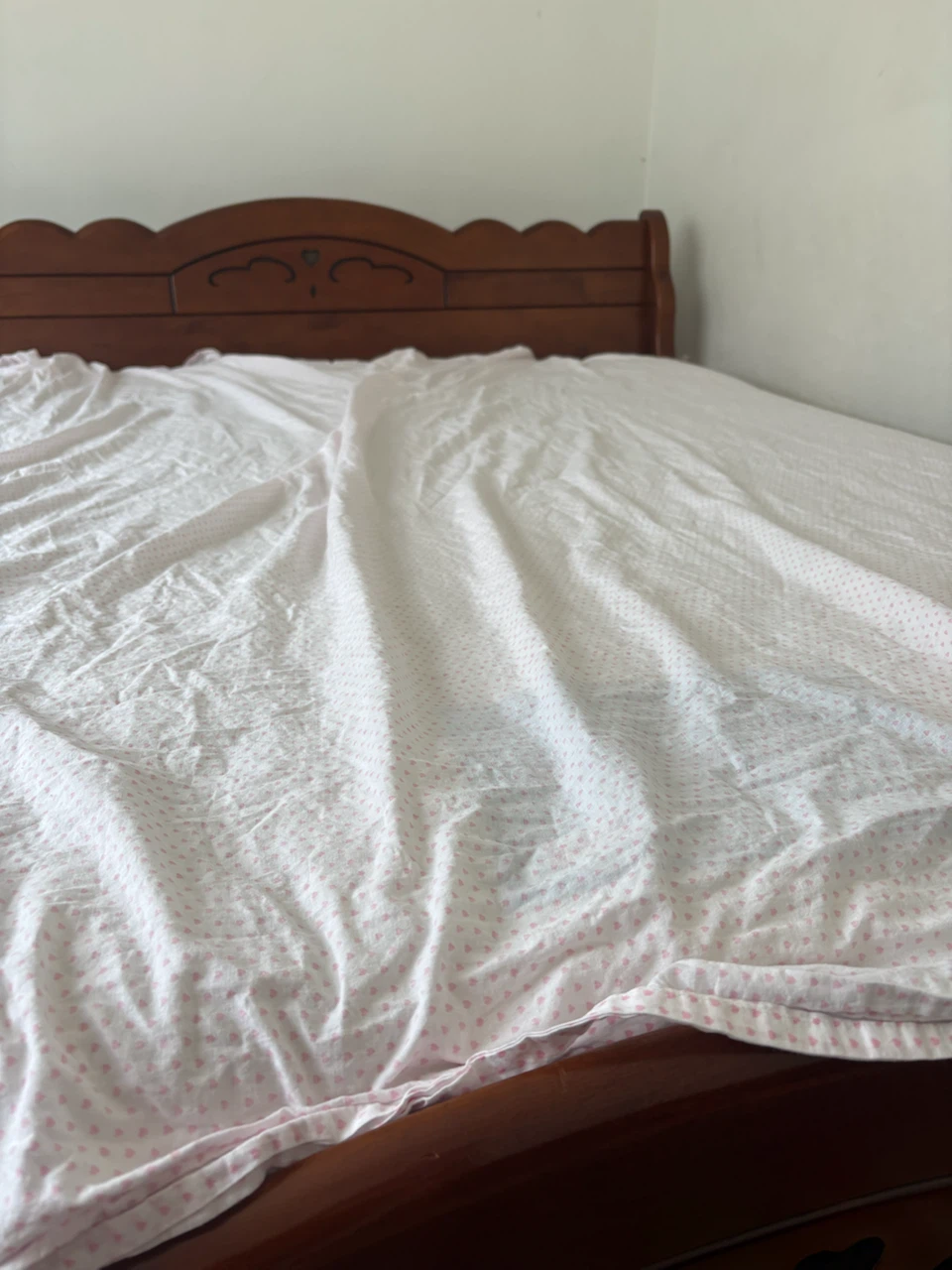 Queen Wood Bed Frame – $180 - photo 3