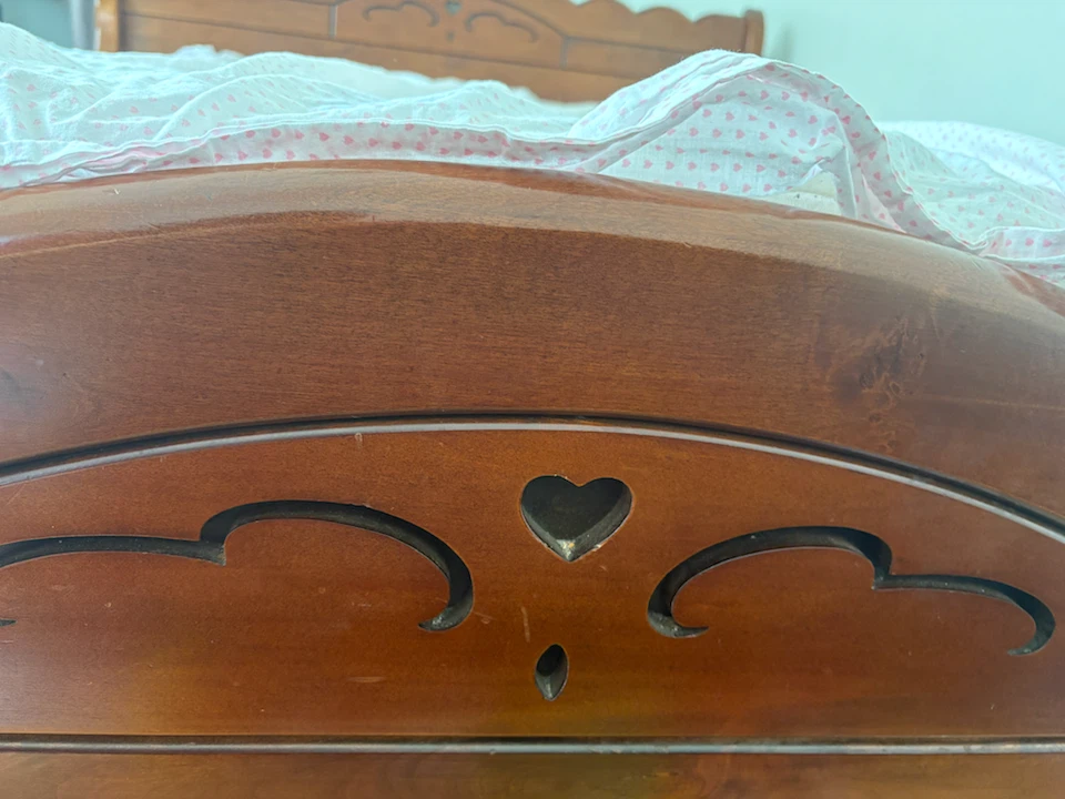 Queen Wood Bed Frame – $180 - photo 4