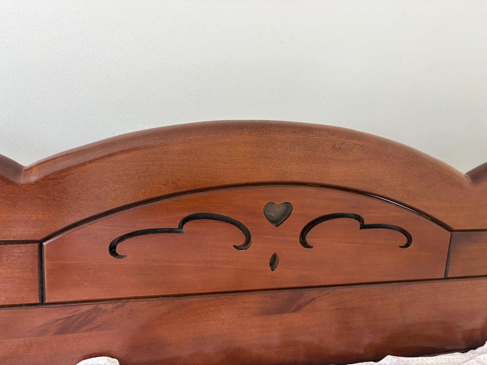 Queen Wood Bed Frame – $180 - photo 5