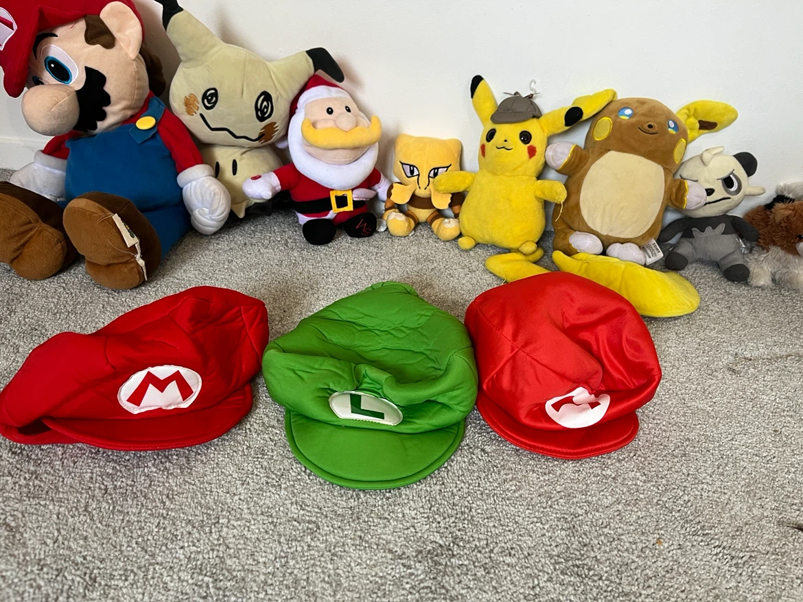 Nintendo Plush Toys and Hats Set - photo 4