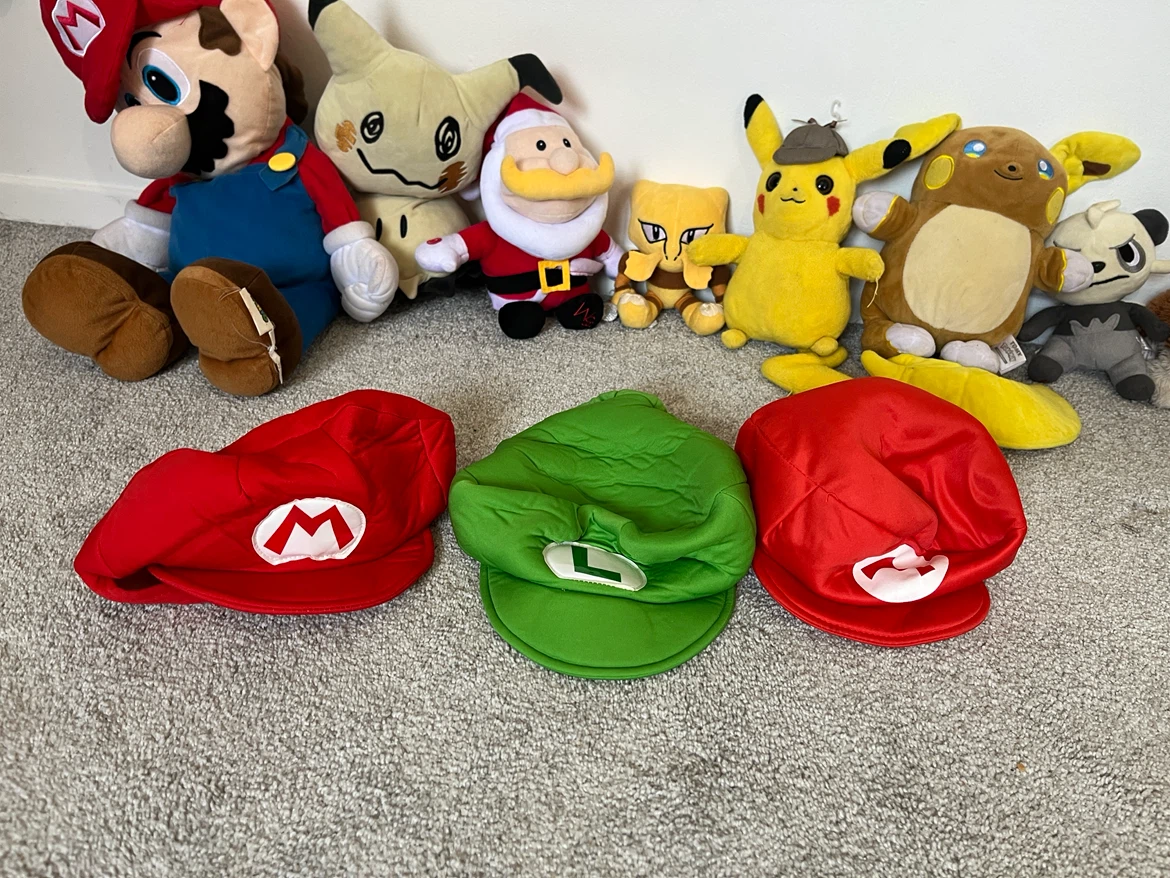 Nintendo Plush Toys and Hats Set - photo 5