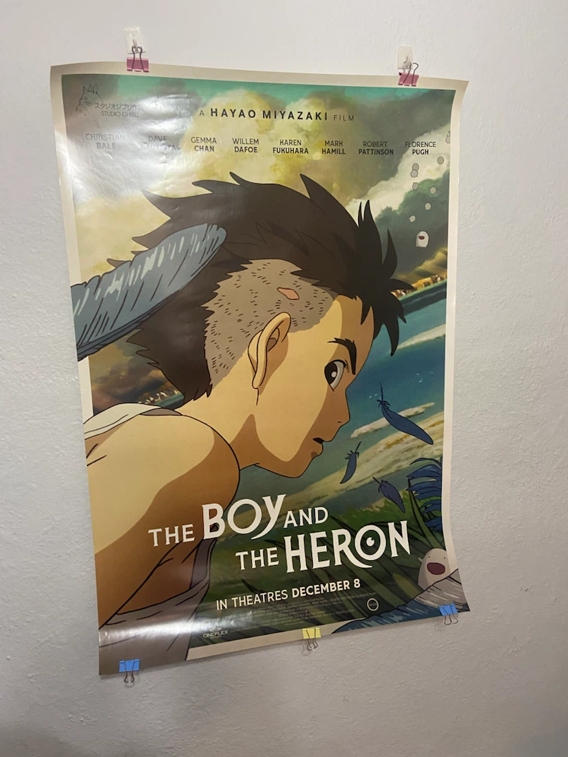 The Boy and the Heron Official Movie Poster
