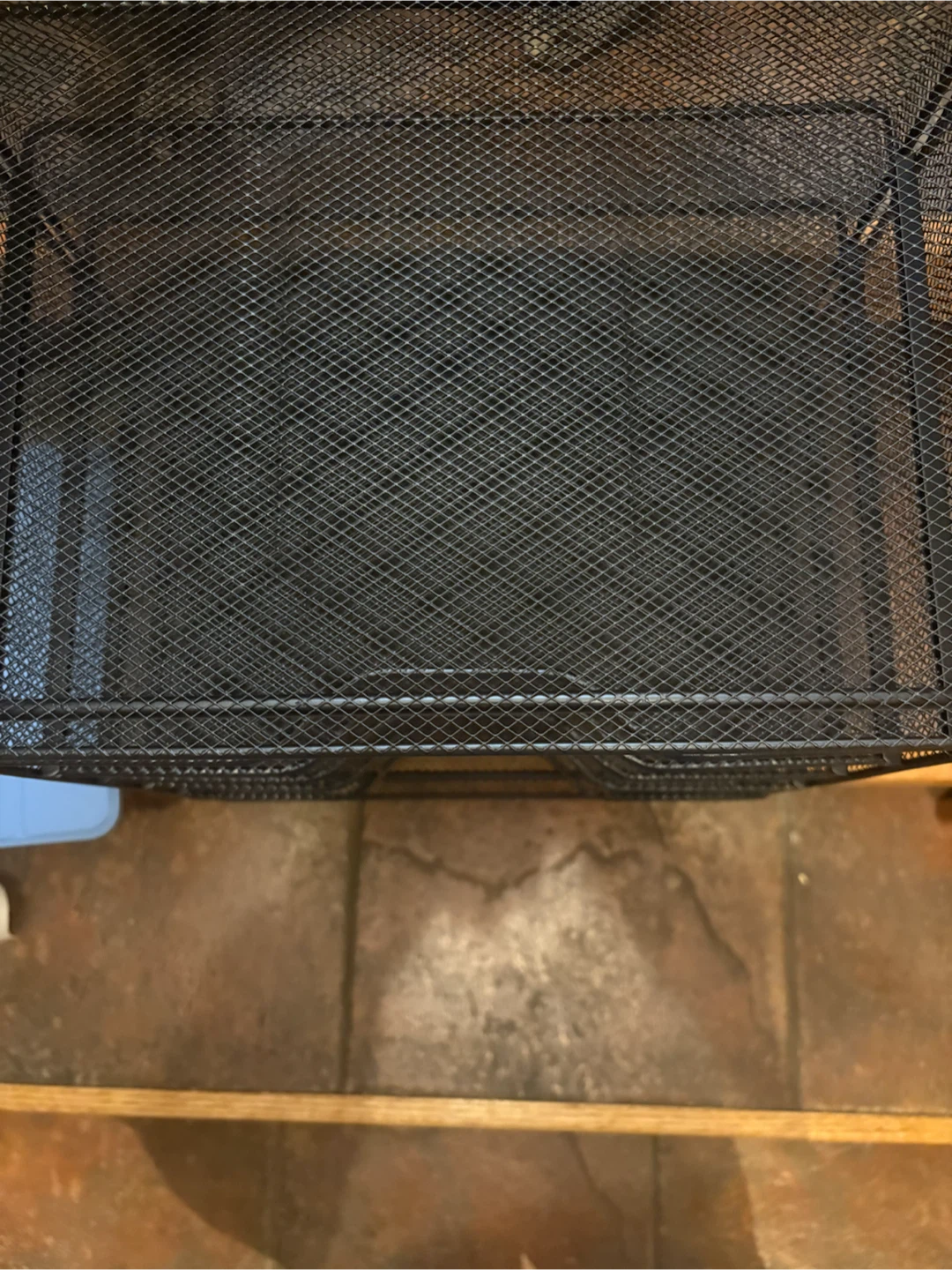 Black Mesh Desk Organizer with 5 Tiers - photo 4