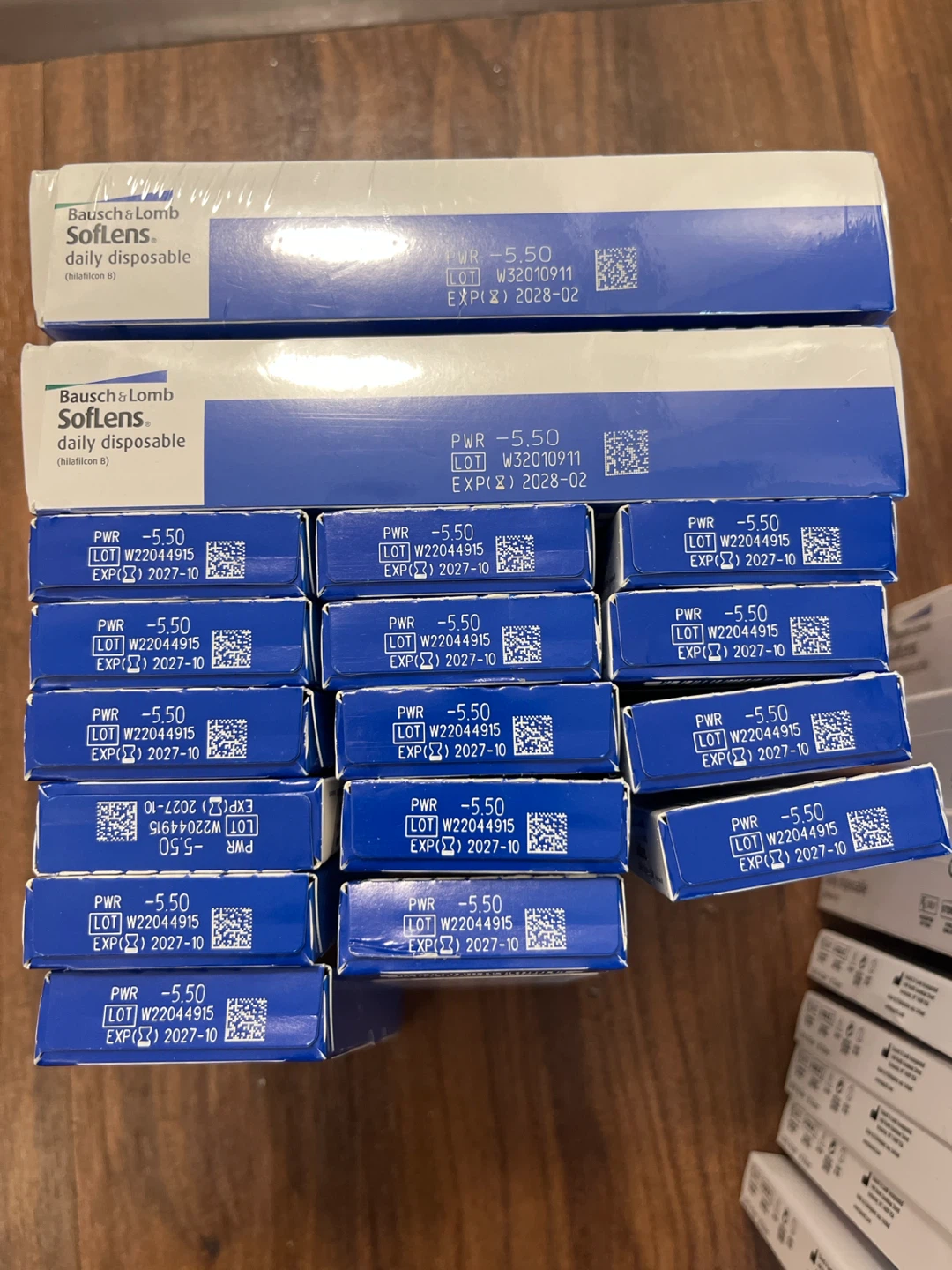(-5.50)Bausch & Lomb SofLens Daily Disposable Contact