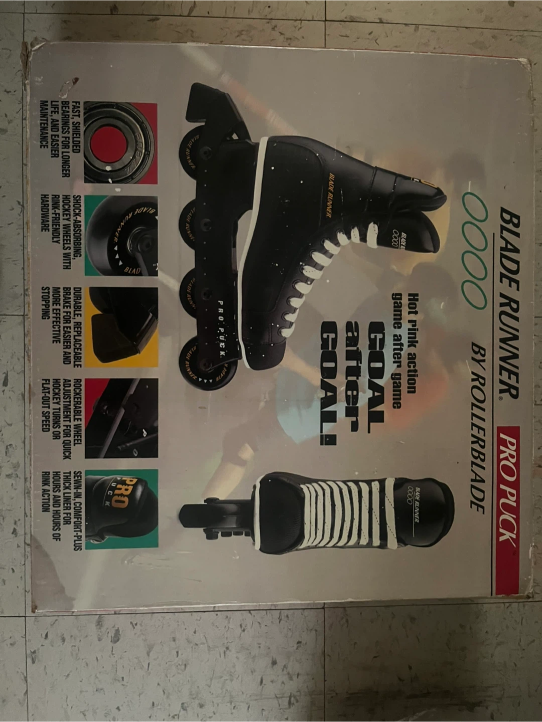 Bladerunner by Rollerblade Pro Puck Blade Runner Skates