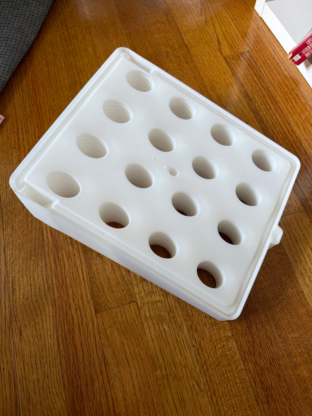 White Folding Clothing Organizer Stacker