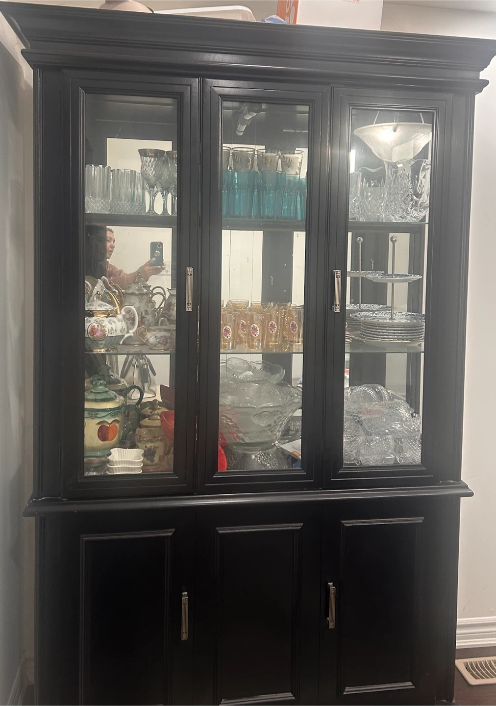 Black China Cabinet - photo 2