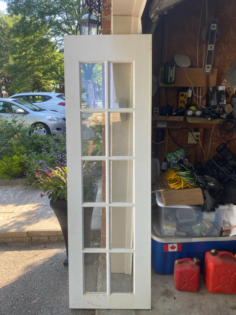 Two pocket doors different styles