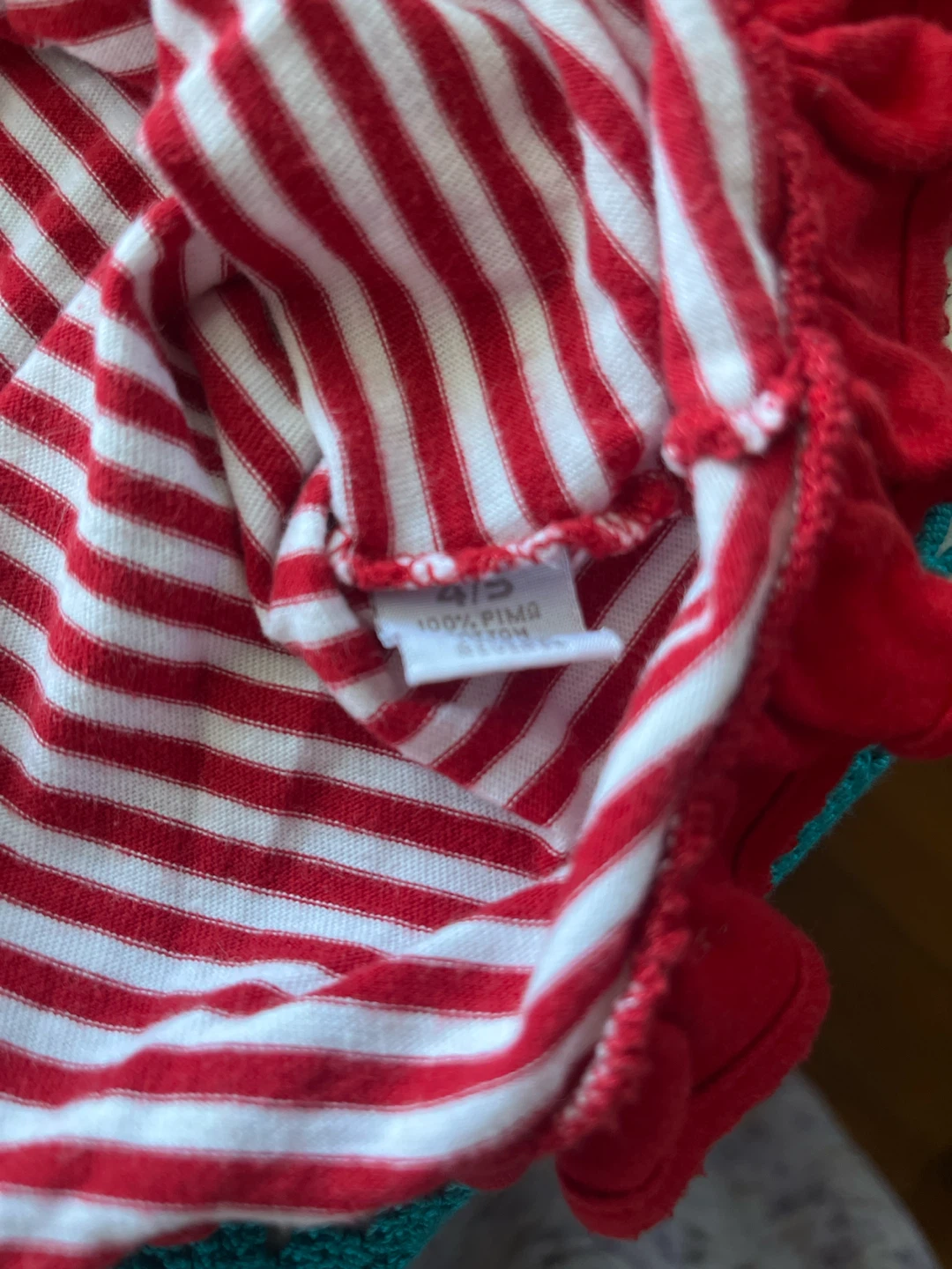 Squiggles by Charlie Red & White Striped Christmas Dress - photo 4