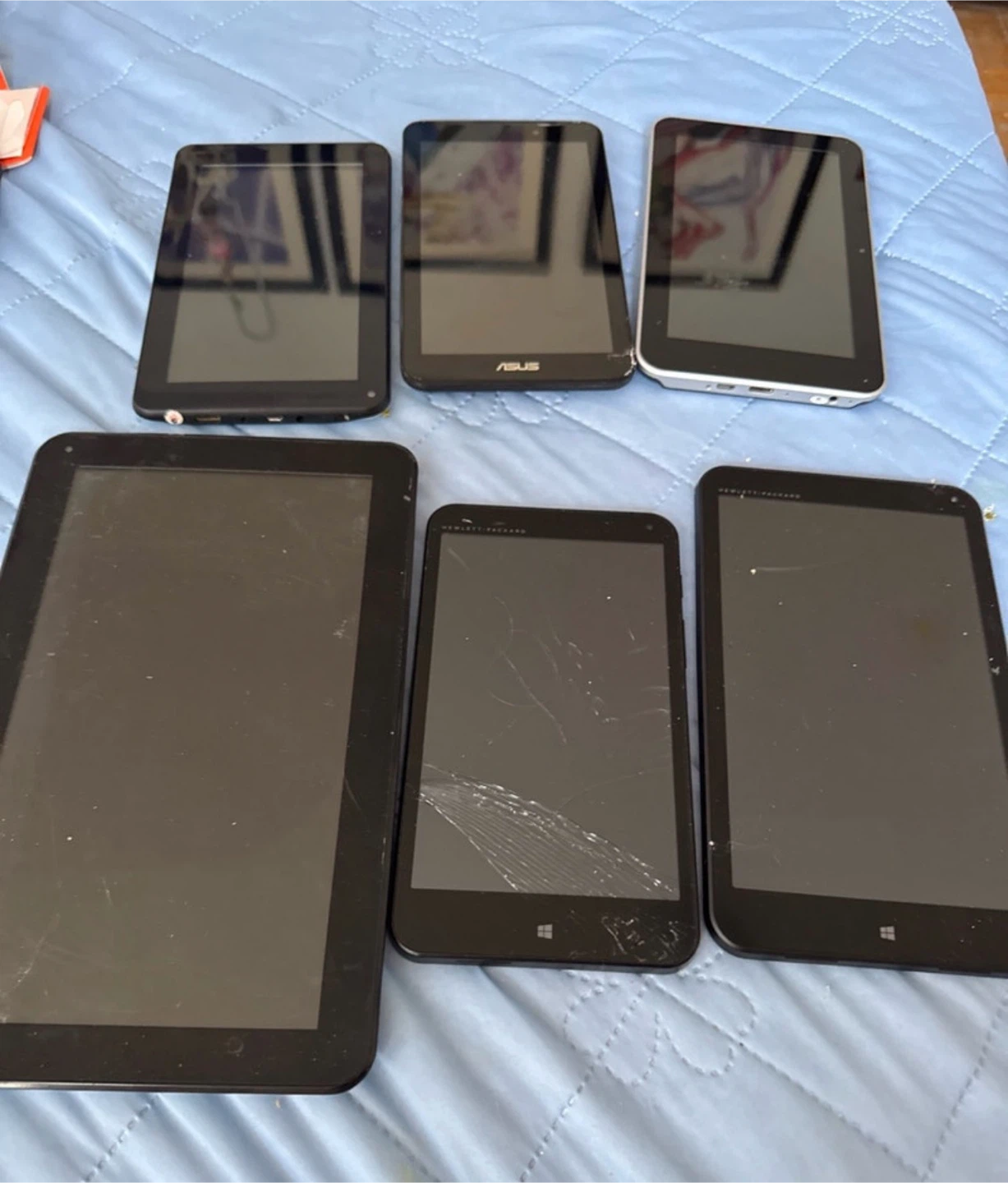 Tablets for parts