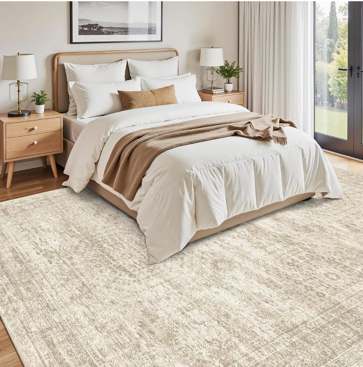 Lightweight Area Rug 9x12 ft