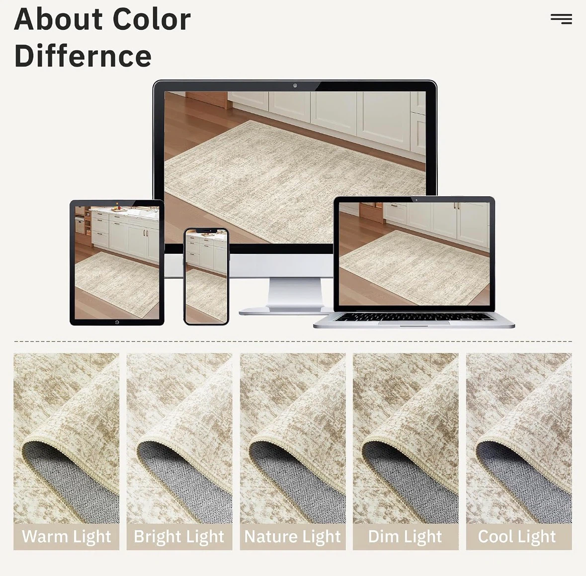 Lightweight Area Rug 9x12 ft - photo 4