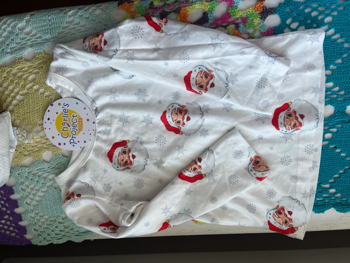Charlie's Project Kids Santa Long Sleeve Shirt 12-18M