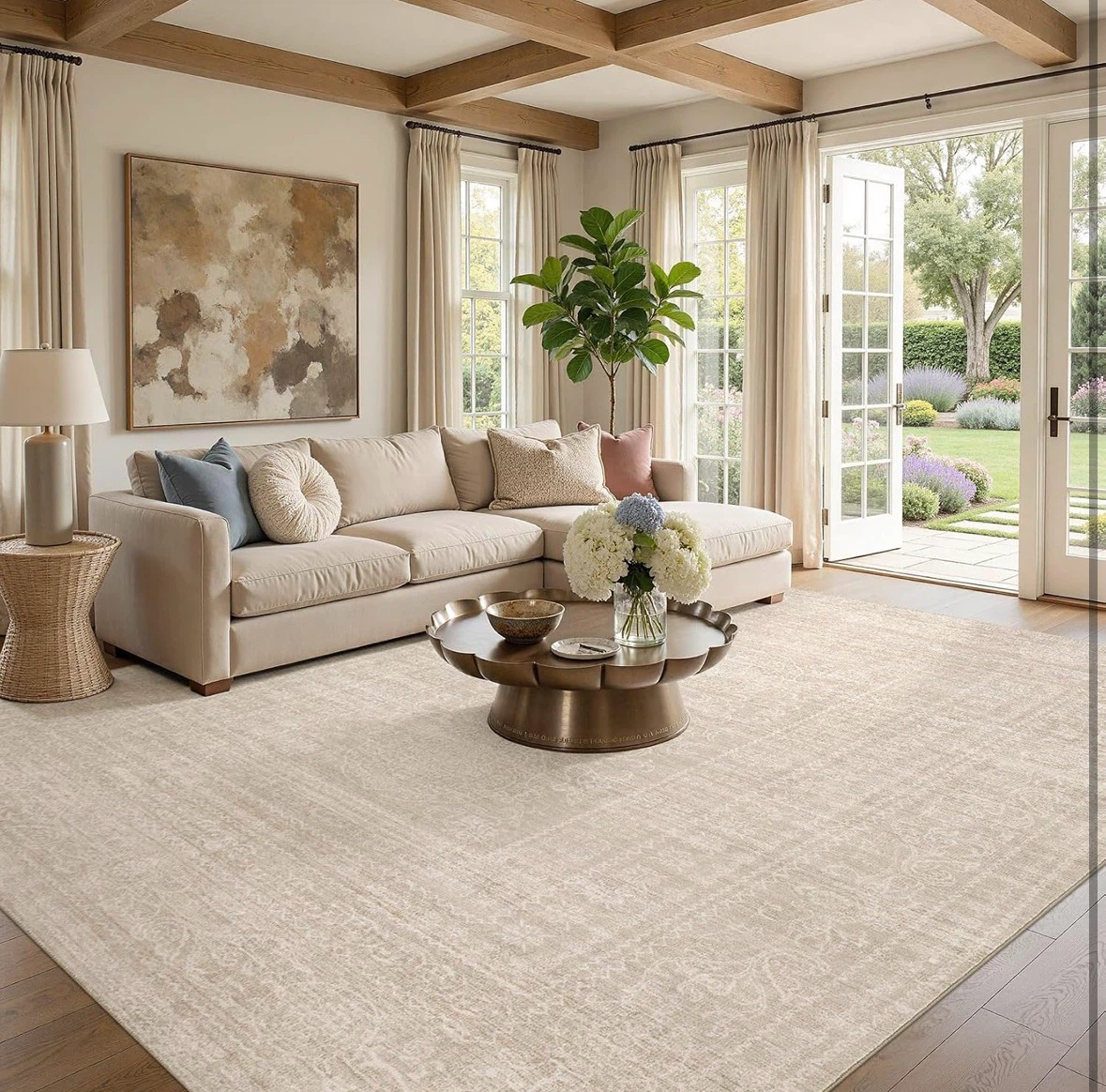 Classic Beige Area Rug 8'x10' - photo 2