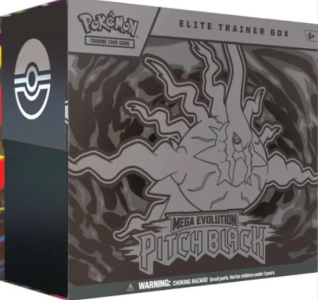 Pokemon ETB- Mega Evolution Pitch Black