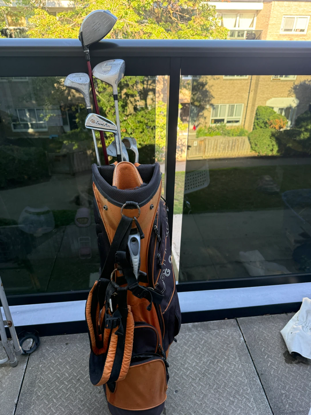 Golf Club Set with Bag - TaylorMade, Spalding, Northwestern