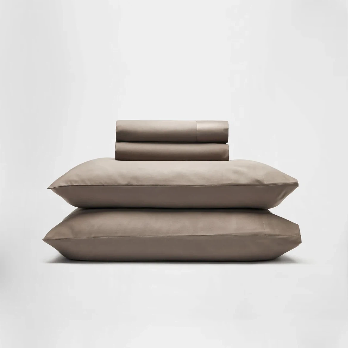 Egyptian Cotton King size Sheet Set - Taupe