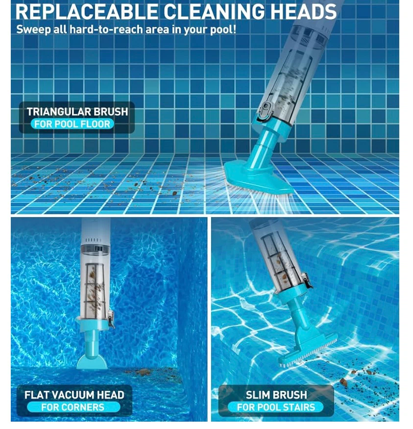 Brand new YSMJ Pool Vacuum Cleaner with auto water sensor