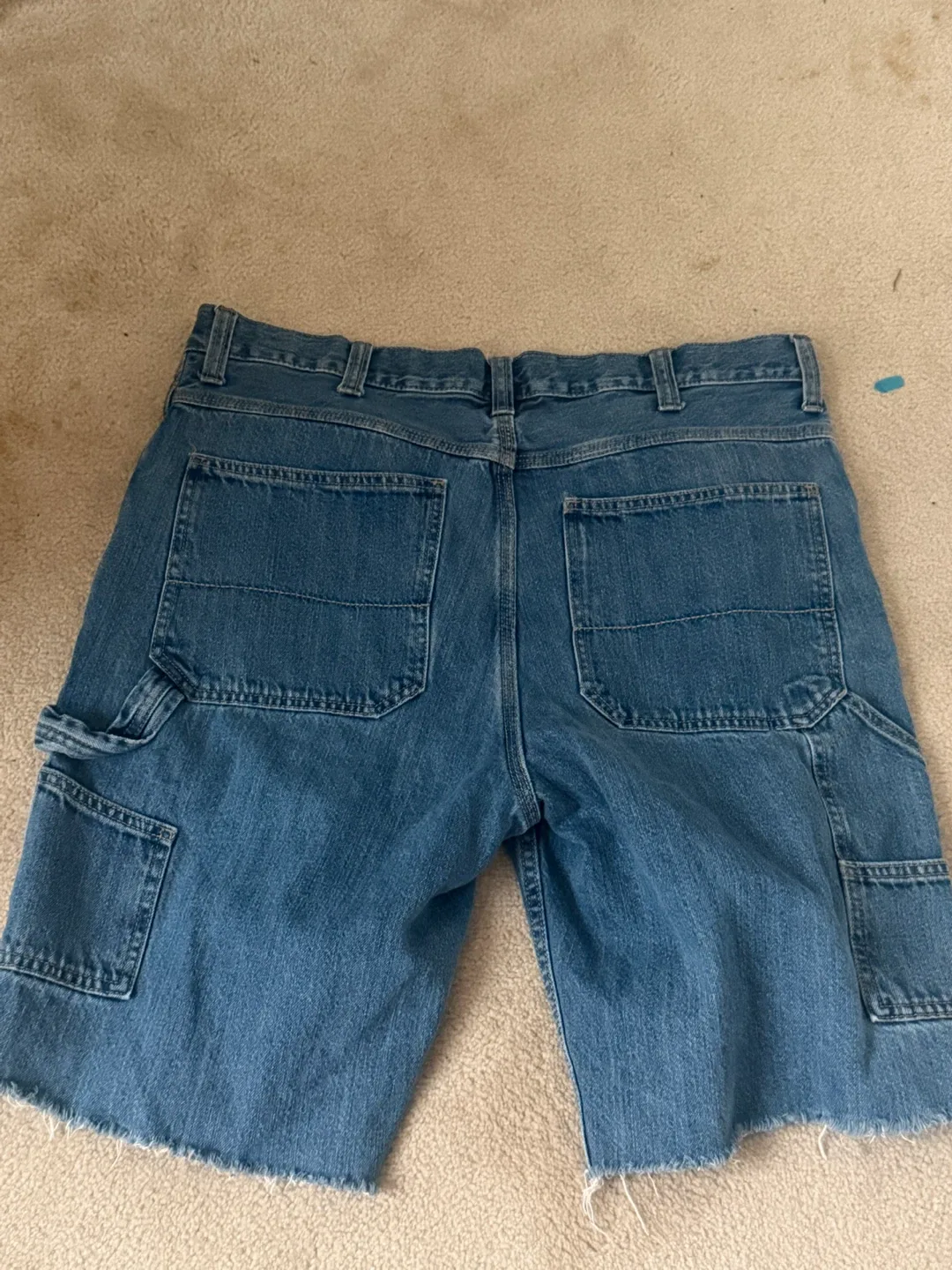 George Denim Carpenter Shorts