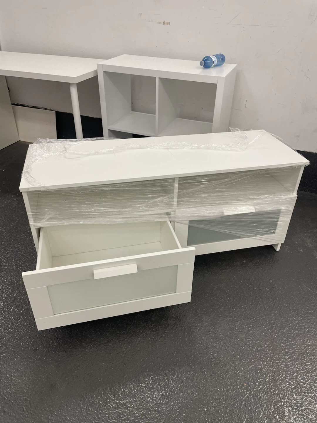 IKEA - White Media Console with Drawer